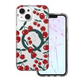 Obal Cherry Mag MagSafe Apple iPhone 15 transparentný
