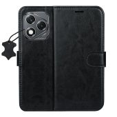 Obal Smart Luxe leather Honor 400 Lite 5G čierny