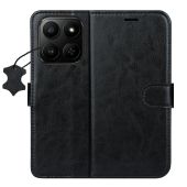 Obal Smart Luxe leather Motorola Edge 70 Fusion čierny