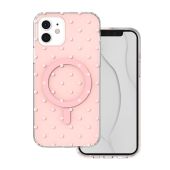 Obal Bubble Dots Mag Apple iPhone 11 ružový