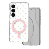 Obal Bubble Dots Mag Samsung Galaxy S26 5G S942 biely