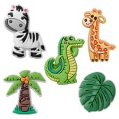 3D Sticker Jungle 5pcs set