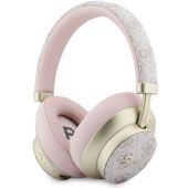 Guess PU 4G Gold Script Metal Logo ENC bezdrôtové slúchadlá GUBHP83P4CSCMP ružové