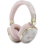 Guess 4G Metal Script Logo ENC bezdrôtové slúchadlá GUBHP72P4SMDP ružové