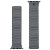 Remienok Tactical MagBand Apple Watch 42/44/45/49 sivý/oranžový