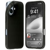 Obal Mercury Soft Apple iPhone 16 čierny