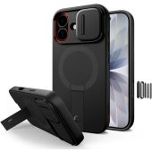 Obal Tech-Protect Kevlar Aura MagSafe Apple iPhone 17 čierny
