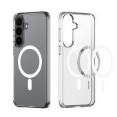 Obal Dux Ducis Clin Mag MagSafe Samsung Galaxy S26 FE 5G S741 transparentný