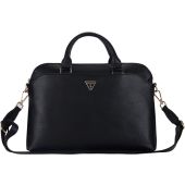 Guess PU Grained Triangle Logo Computer Bag 13/14/15" GUCB15PGTSPSK Black