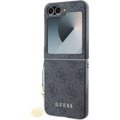 Obal Guess 4G Charm Samsung Galaxy Z Flip6 5G F741 GUHCZF6GF4GGR Grey