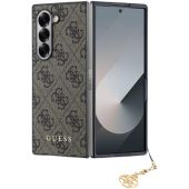 Obal Guess 4G Charm Samsung Galaxy Z Fold6 5G F956 GUHCZFD6GF4GBR Brown