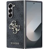 Obal Guess PU 4G Metal Logo Samsung Galaxy Z Fold6 5G F956 GUHCZFD64GMGGR Grey