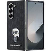 Obal Karl Lagerfeld PU Saffiano Monogram Ikonik Samsung Galaxy Z Fold6 5G F956 KLHCZFD6SAPKINPK Black