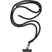 SWING (8mm) nastaviteľná šnúrka na mobil 165cm čierna