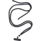 SWING (8mm) nastaviteľná šnúrka na mobil 165cm sivá