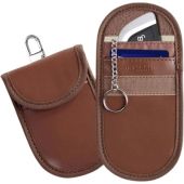Tech-Protect KLR100 Pouch Keyless RFID, obal na blokovanie signálu(Faradayova klietka), hnedý