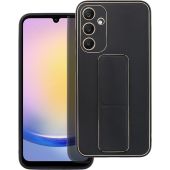 Obal LEATHER Case Kickstand Samsung Galaxy A15 4G A155/A15 5G A156 black