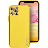 Obal LEATHER Case Samsung Galaxy A55 5G A556 yellow