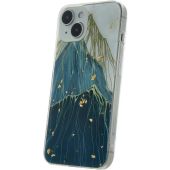 Obal Gold Glam case Samsung Galaxy A35 5G A356 Mountain
