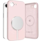 Obal Tech-Protect Liquid Silicone MagSafe Apple iPhone 16e ružový