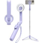 Spigen S571W MagSafe Tripod Selfie Stick Lavender
