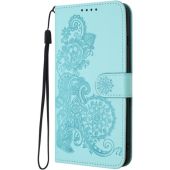 Obal MEZZO Book Xiaomi Redmi A5/POCO C71 mandala svetlo modrý