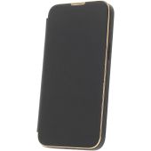 Obal Smart Gold Frame Mag case Apple iPhone 14 Pro Max black