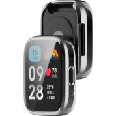 Ochranné puzdro/sklo Bizon Case Watch Felipe Xiaomi Redmi Watch 3 Active strieborné