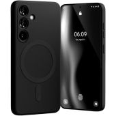 Mercury Semi-Silicon MagSafe Samsung Galaxy S25 5G S931 čierny