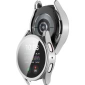 Ochranné puzdro/sklo Bizon Case Watch Felipe Samsung Galaxy Watch7 44 mm strieborné