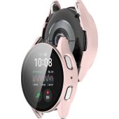 Ochranné puzdro/sklo Bizon Case+Glass Watch Samsung Galaxy Watch7 44 mm ružové