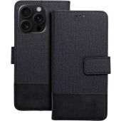 Obal GOMMA Book Xiaomi Redmi Note 14 Pro 4G čierny