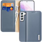 Obal Dux Ducis Hivo Book Samsung Galaxy S22 5G S908 modrý (ochrana proti čítaniu RFID čipov)
