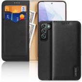Obal Dux Ducis Hivo Book Samsung Galaxy S22+ 5G S906 čierny (ochrana proti čítaniu RFID čipov)