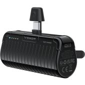 VEGER W0558 PlugOn Powerbanka, 5000mAh, USB-C PD QC3.0 3A 20W, čierna