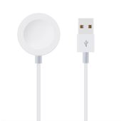OBAL:ME nabíjací kábel pre Apple Watch USB-A biely
