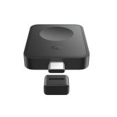 Baseus MagPro 2.5W Magnetic, magnetická indukčná nabíjačka pre Apple Watch, čierna