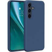 Obal Etteri Silicone case Samsung Galaxy A35 5G A356 dark blue