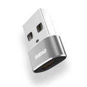 Dudao L16AC, adaptér USB-C/USB-A, čierny
