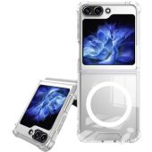 Obal MagSafe TPU Samsung Galaxy Z Flip7 5G F766 transparentný
