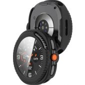 Ochranné puzdro/sklo Bizon Case+Glass Samsung Galaxy Watch 8 Classic 46mm čierne