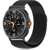 Remienok Tech-Protect Milaneseband Samsung Galaxy Watch 8/Classic 40/44/46mm čierny