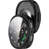 Ochranné puzdro/sklo Bizon Case Watch Felipe Samsung Galaxy Watch 8 44mm čierne