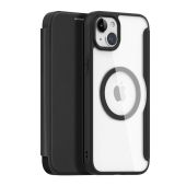 Obal Dux Ducis Skin X Pro MagSafe Book Apple iPhone 16 modrý