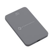 FORCELL F-ENERGY F5K8 Super Slim Powerbank, MagSafe PD3.0 QC4.0 15W, 5000mAh, sivá