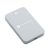 FORCELL F-ENERGY F10K8 Super Slim Powerbank, MagSafe PD3.0 QC4.0 15W, 10000mAh, biela
