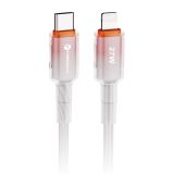 FORCELL F-ENERGY C356 Gradient , USB-C/Lightning, PD 3A 27W, 1m, biely