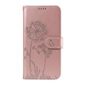 Obal Mezzo Book Xiaomi Redmi 15C/POCO C85 púpavy ružovo-zlatý