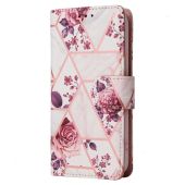 Obal Tech-protect Book Apple iPhone 15 kvety