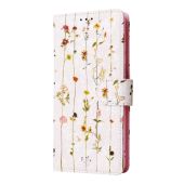 Obal Tech-protect Book Samsung Galaxy A52 4G A525/A52 5G A526/A52s A528 kvety 2